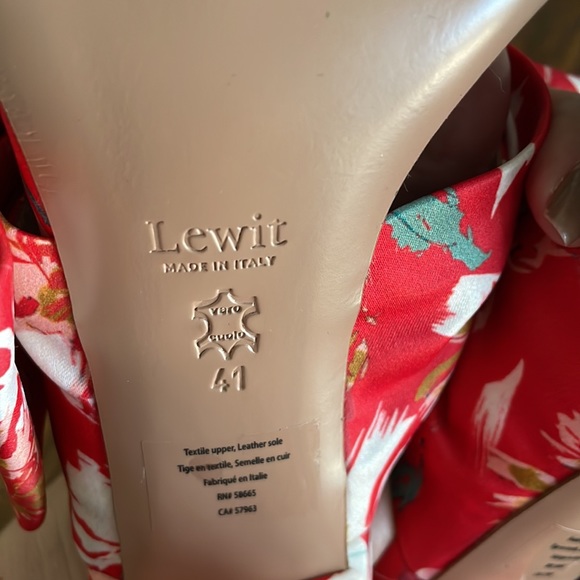 Lewit Rosa Floral Bow Mule - Picture 8 of 11